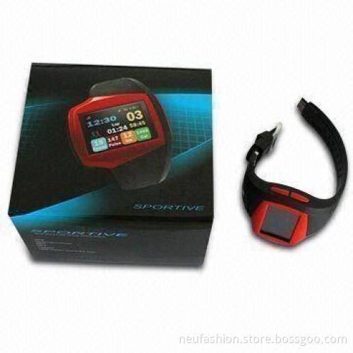 GPS Watch Mobile Phone with Bluetooth and 1.33-inch TFT Touchscreen Screen Type, Supports Java